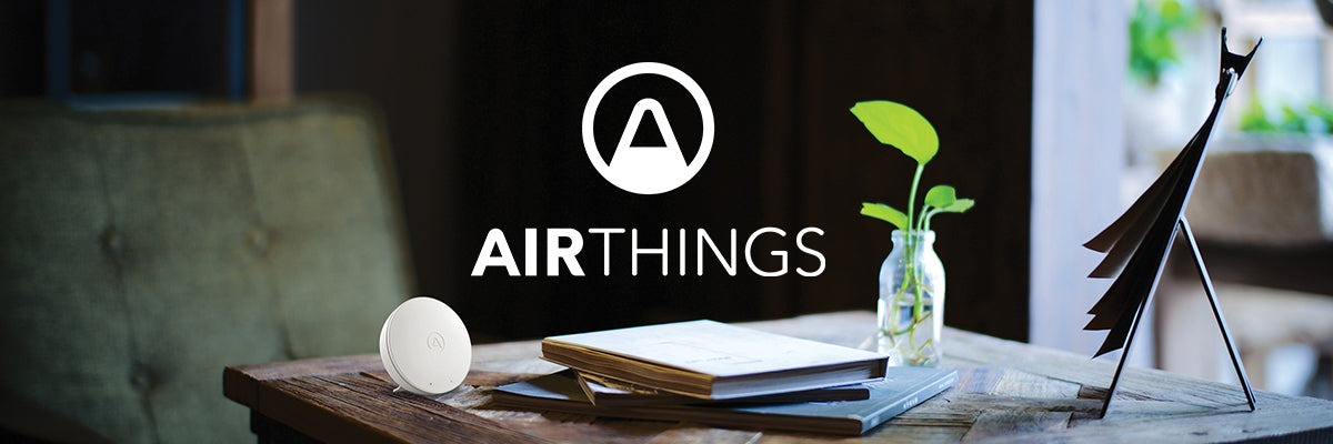 Airthings banner med Wave Mini