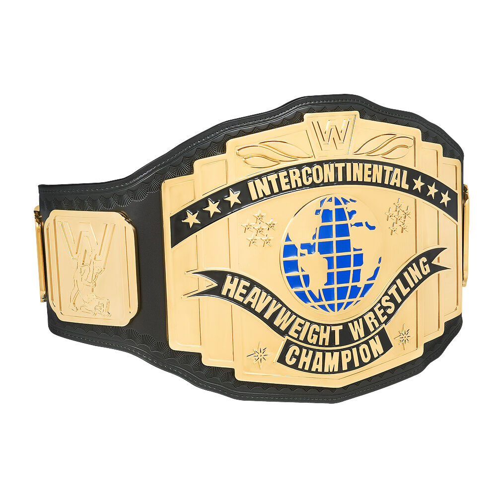 Official Wwe Authentic Black Intercontinental Championship Replica