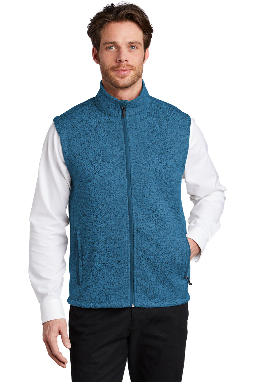 L236-Port Authority Ladies Sweater Fleece Vest