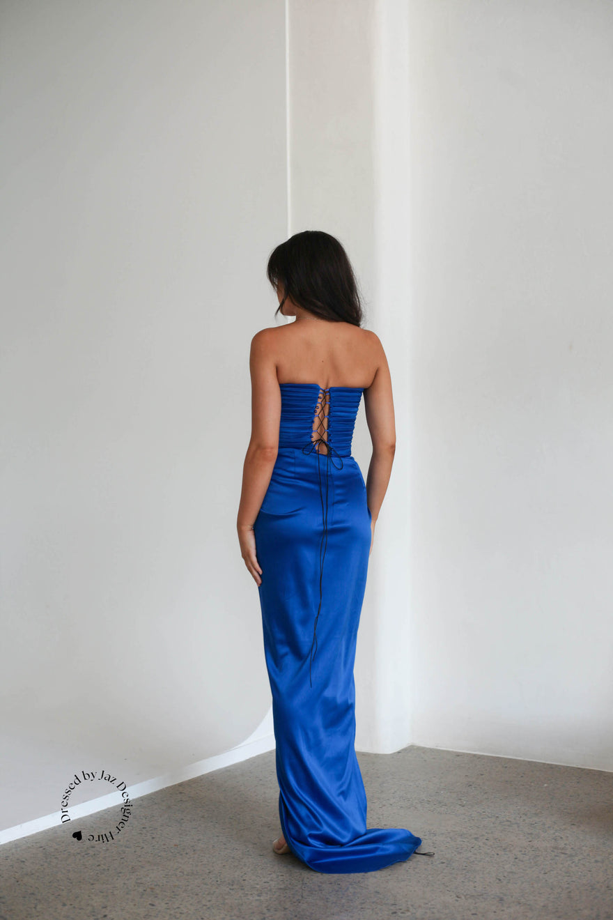 Lia Stublla - Sofia Gown - Cobalt Blue | All The Dresses