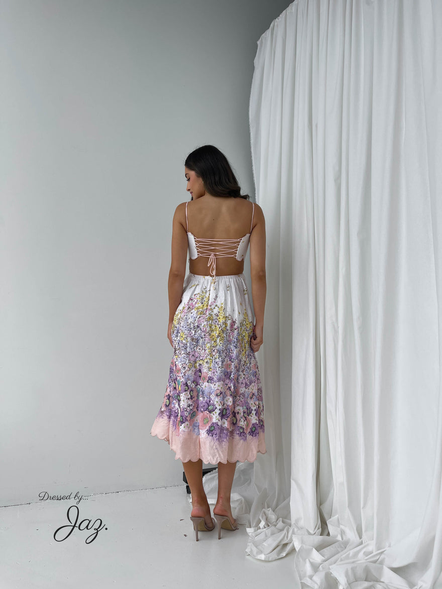 Zimmermann - Jude Scallop Midi Dress | All The Dresses