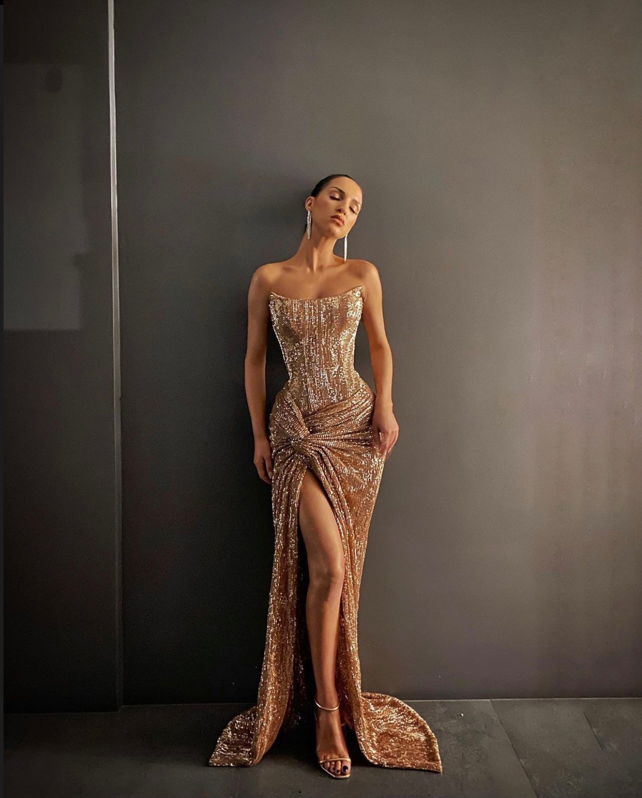 Chanel Gown - Rose Gold