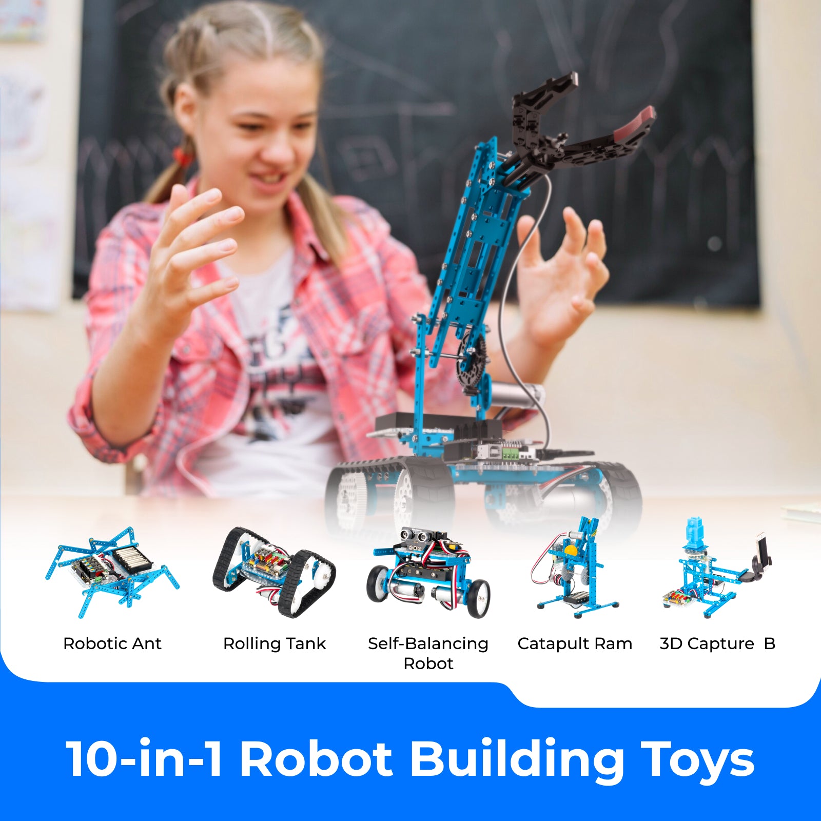 10-in-1 Robot Building Toys