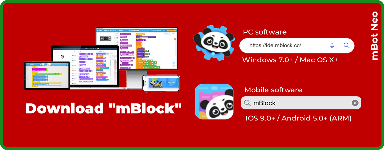 Download mBlock & mBot Neo