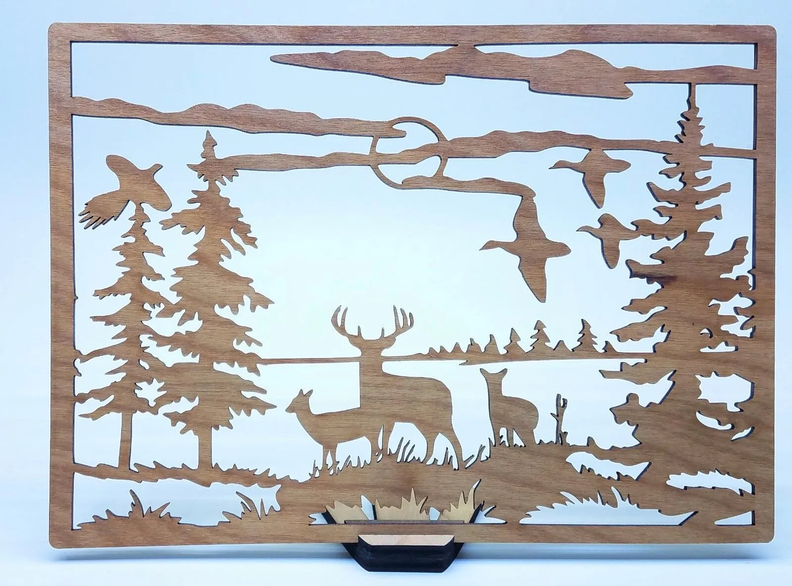 Wooden forest ecosystem image
