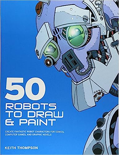 50 Robots to draw and paint