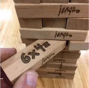 Children's educational toys; Jenga blocks