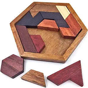 wooden tangrams; gifts for students from teacher