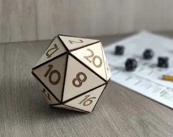 Polyhedral dice for teaching mathematics