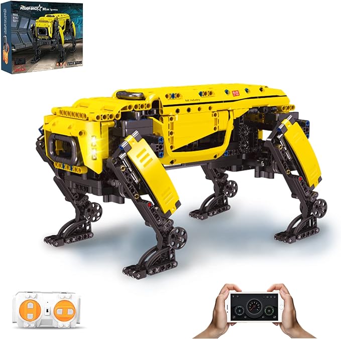 RC & APP Control Robot Dog Building Kit Set