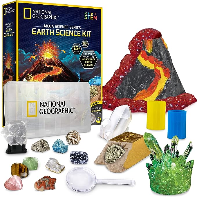National Geographic Earth Science Experiments & Activity Kit