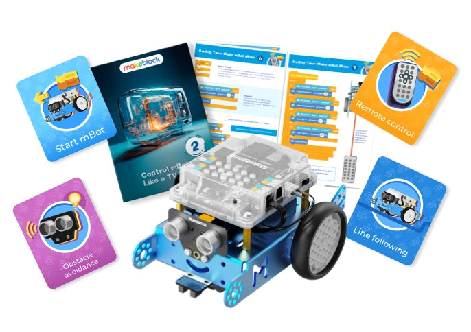 mBot Robot kit for Beginners to Learn Block Based Coding and Arduino｜ Makeblock