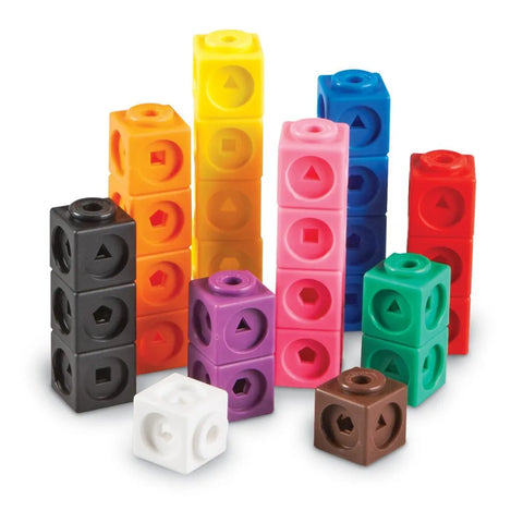 Cubes to help children develop early math skills
