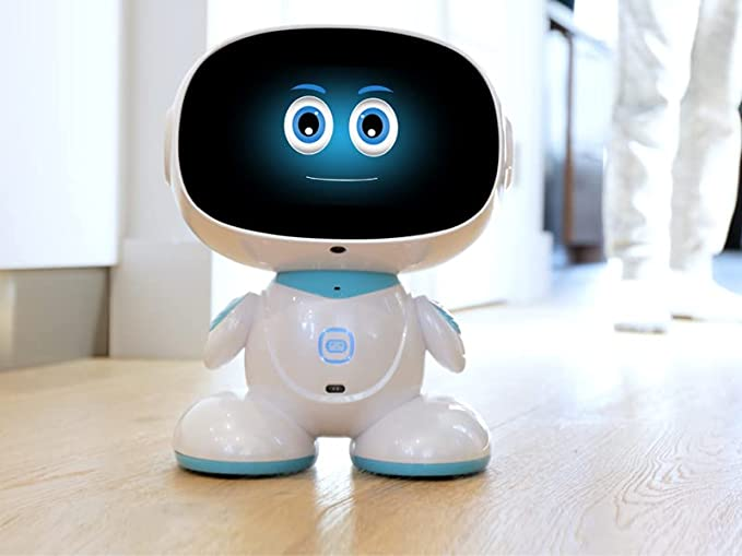 The social robot Misa and some of its facial expressions