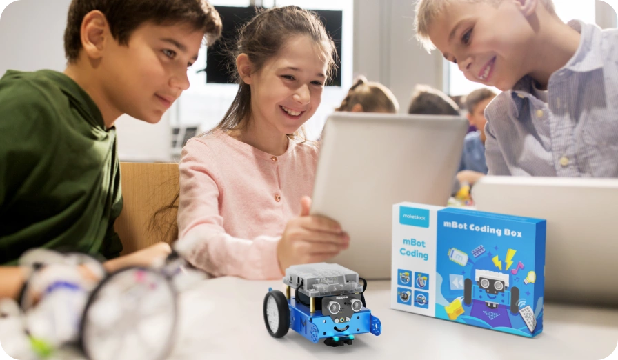 Makeblock mBot Robot Kit, STEM Projects for Kids Ages 8-12 Learn to Code  with Scratch