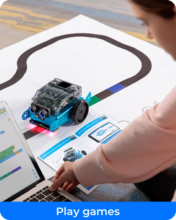 Mbot Robot Kit, STEM Projects for Kids Ages 8-12 Learn to Code