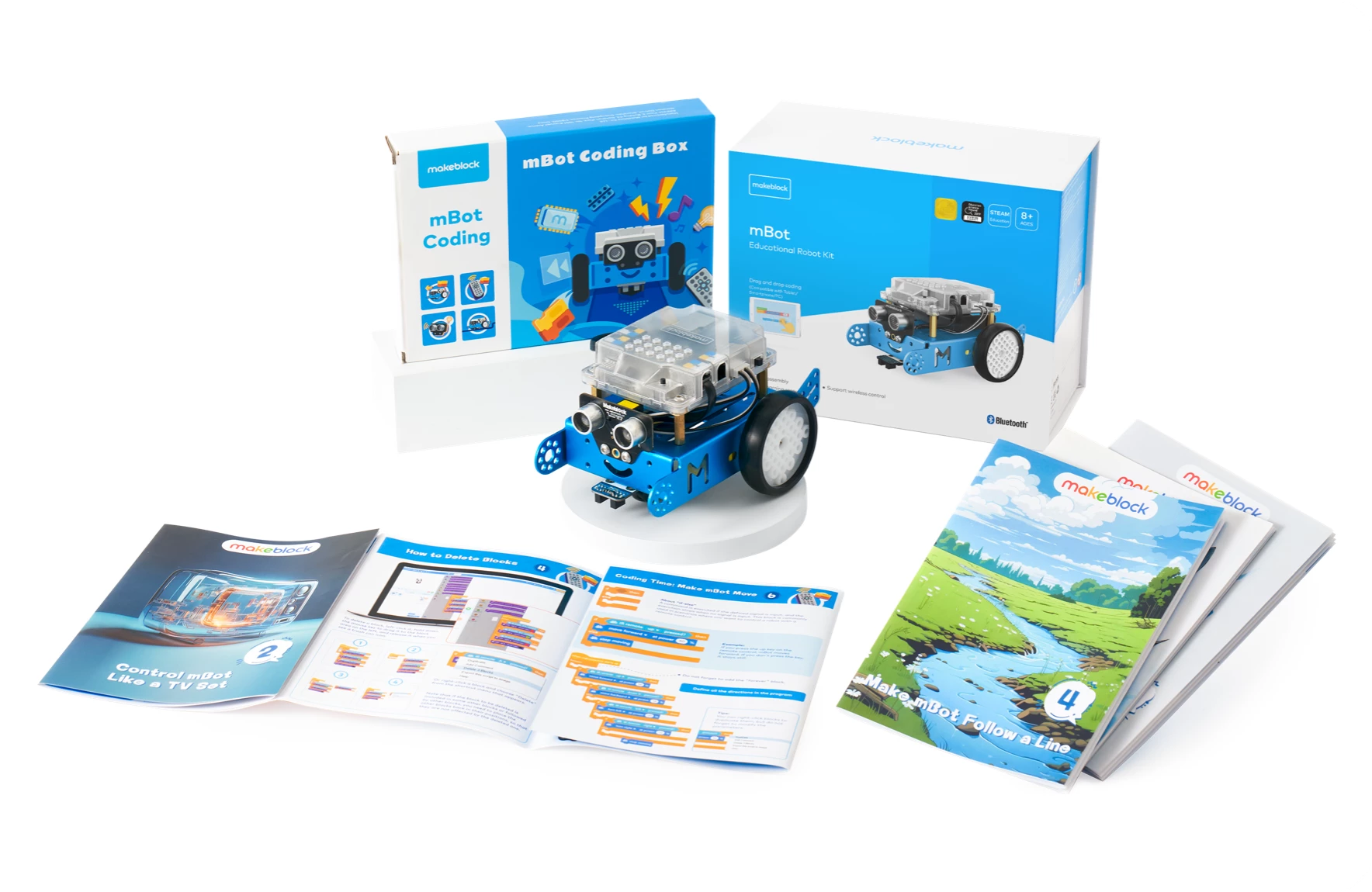 mBot Robot kit for Beginners to Learn Block Based Coding and