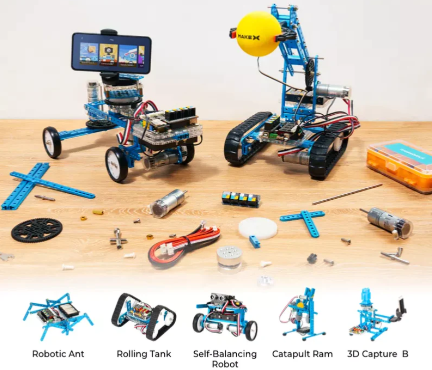 10-in-1 Robot Building Kit for Students