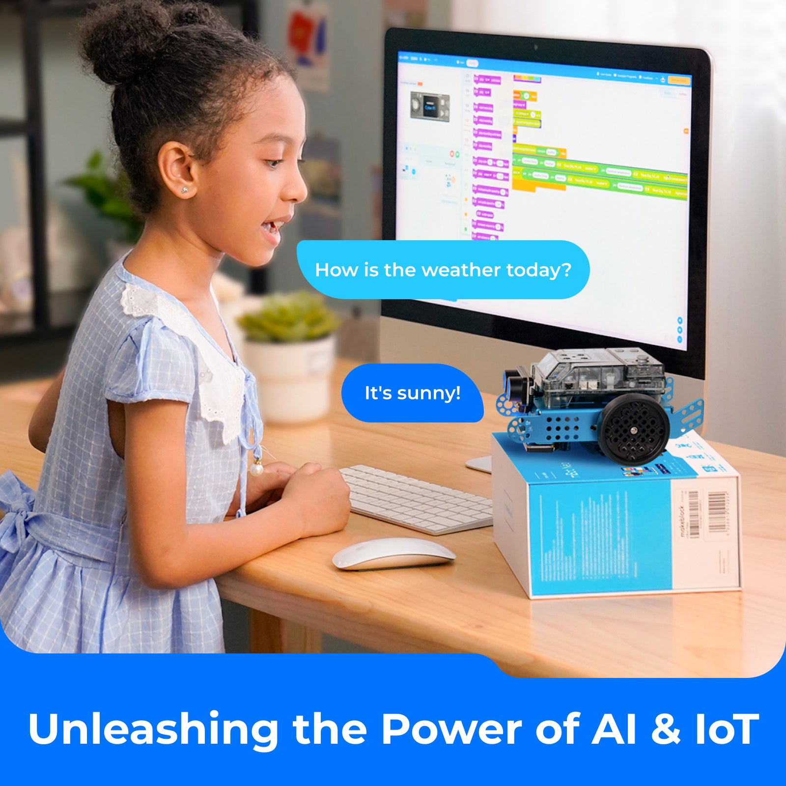 Unleashing the Power of AI & IoT; mBot 2; mBot Neo
