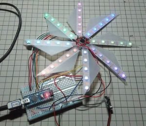 Arduino project breath controlled windmill