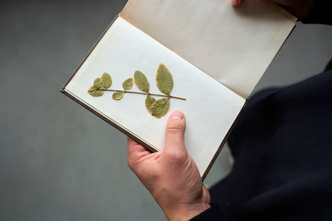 dry leaves bookmark