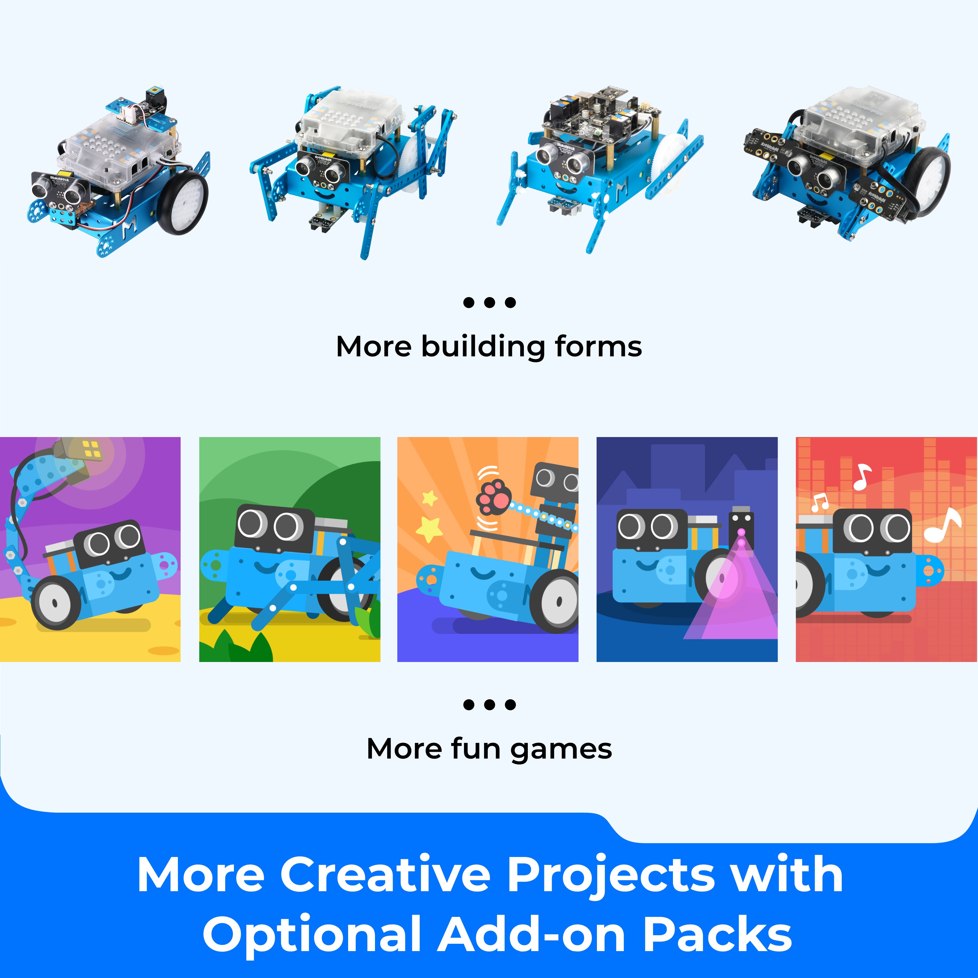mBot Coding Box; mBot; kid's first coding robots; gifts for students