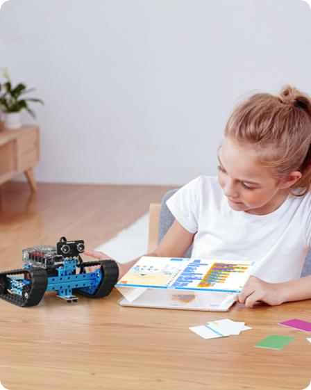mBot Ranger 3-in-1 Robot Building and Coding Robtics for Kids with 