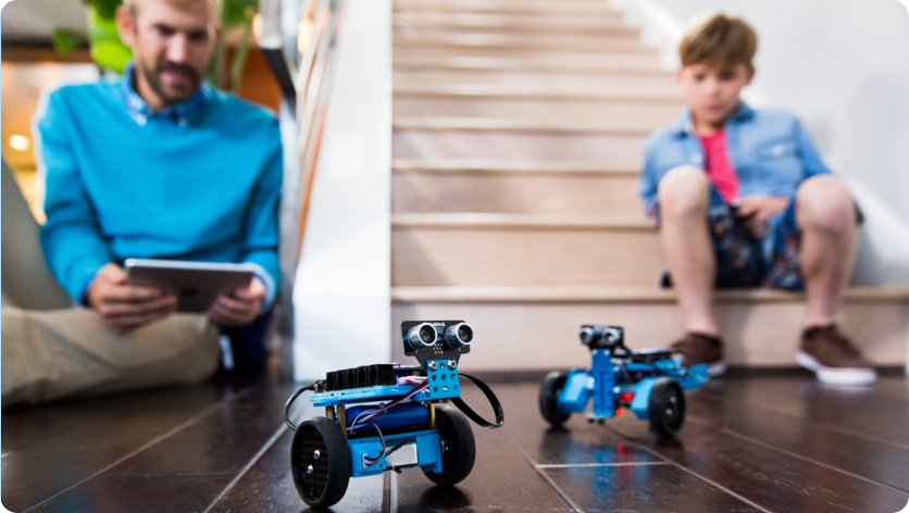 mBot Ranger 3-in-1 Robot Building and Coding Robtics for Kids with