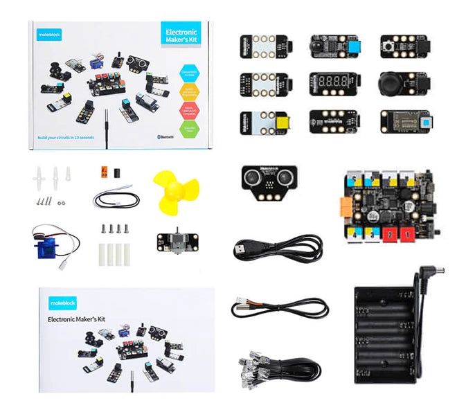 mBot Ultimate 10-in-1 Robot Building Kit with Block-based Coding and ...