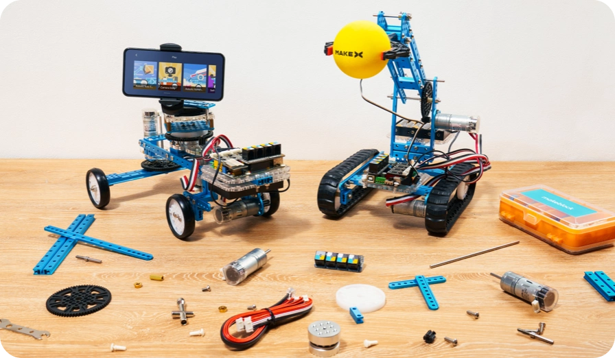 building a robot kit and play it