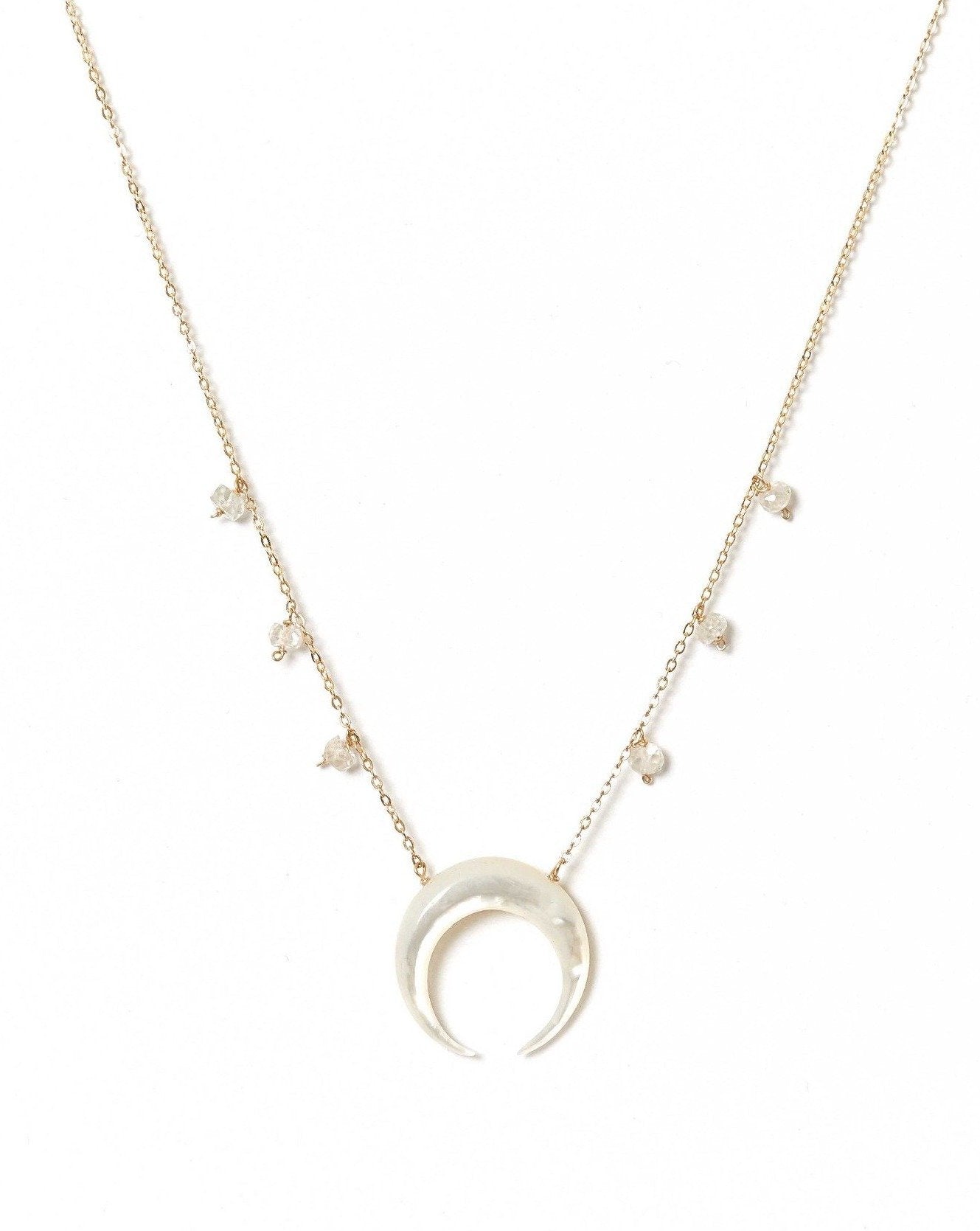 Baque Moon Necklace – KOZAKH Jewelry