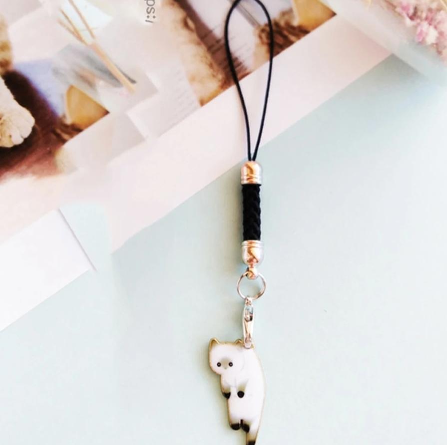 Japanese Cat Smart Phone Strap Lanyards - SLOWMOOSE