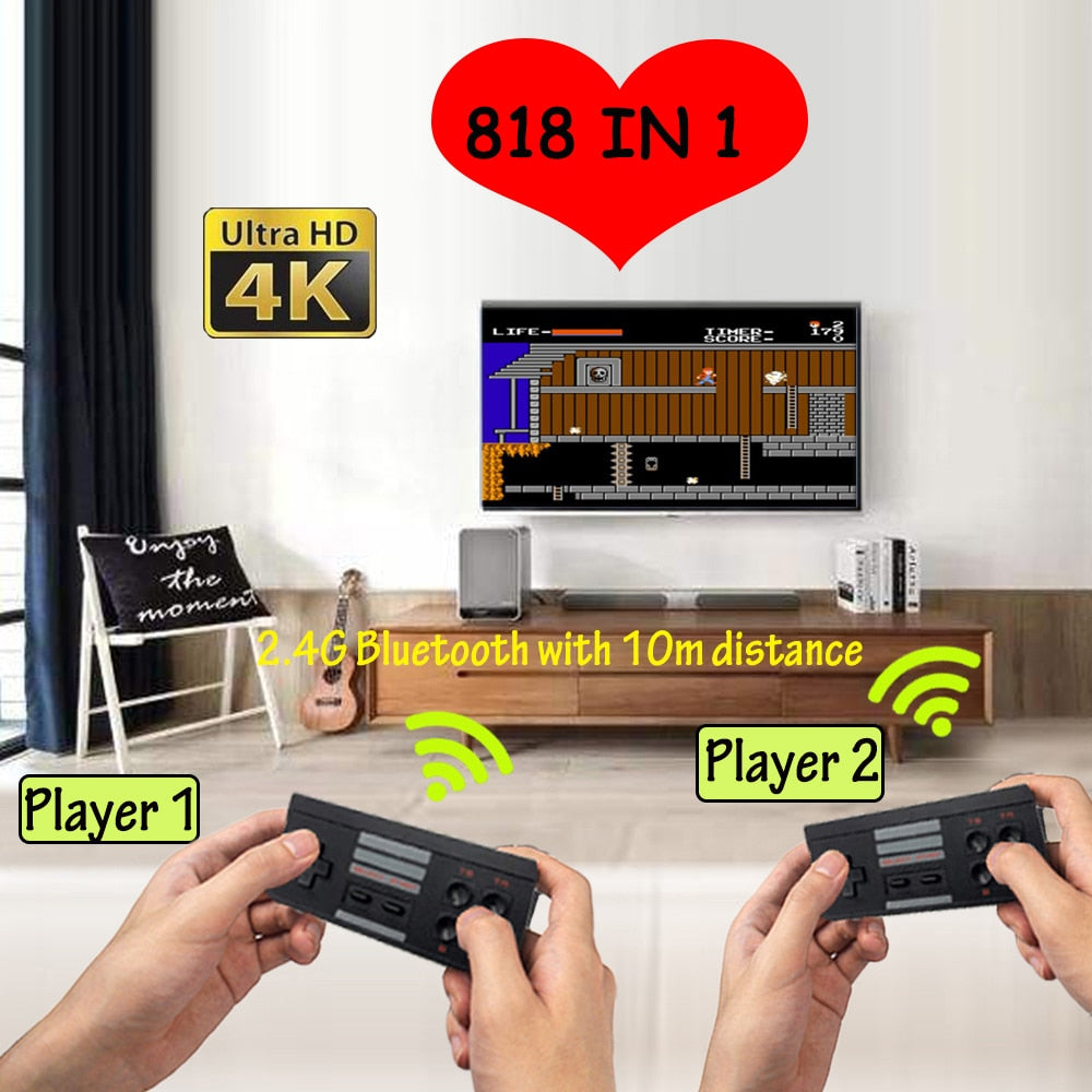 mini hd game box for 8 bit wireless