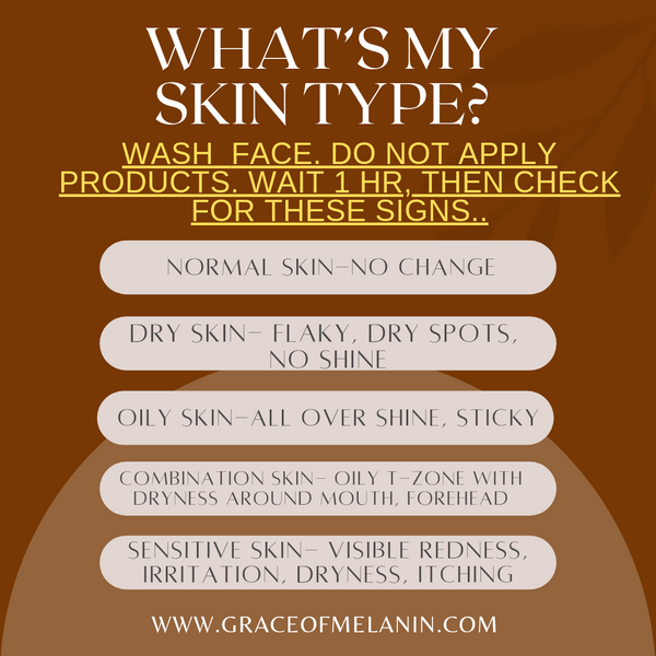 What's your skin type? - Grace of Melanin
