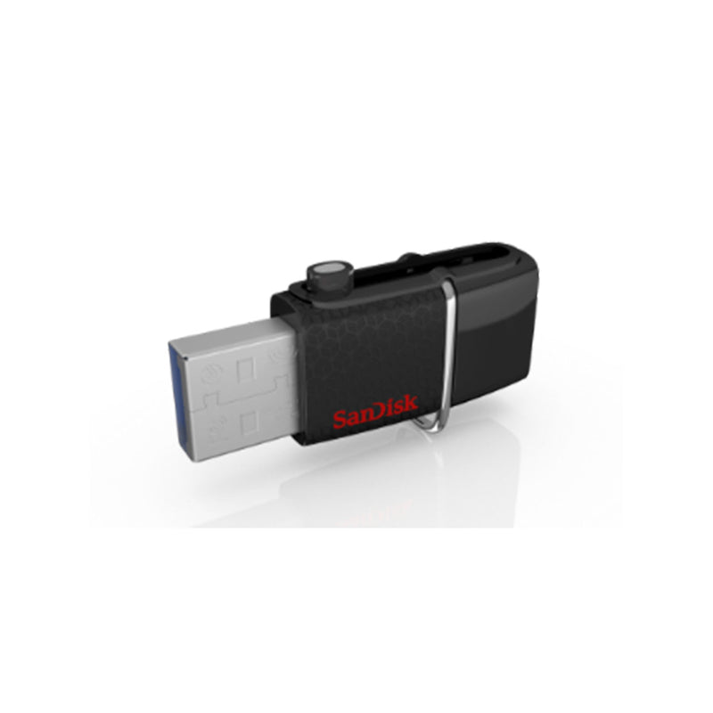 Sandisk Ultra Dual Drive USB Flash Drive - USB 3.0 - Micro B Connector - 32GB - SDDD2-032G-GAM46