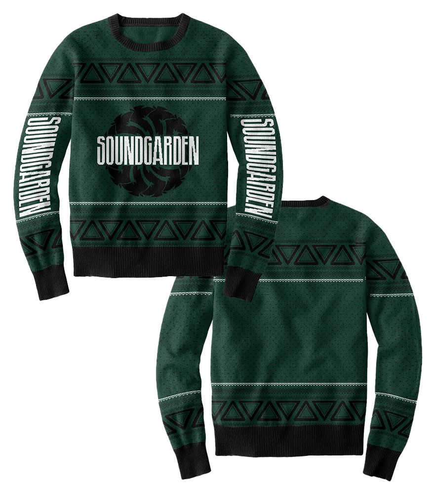 Sawblade Carbon Embroidered Crewneck Sweater – Soundgarden Store