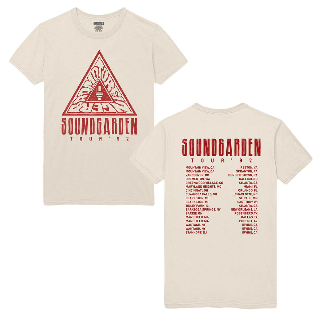 92 soundgarden tour tee