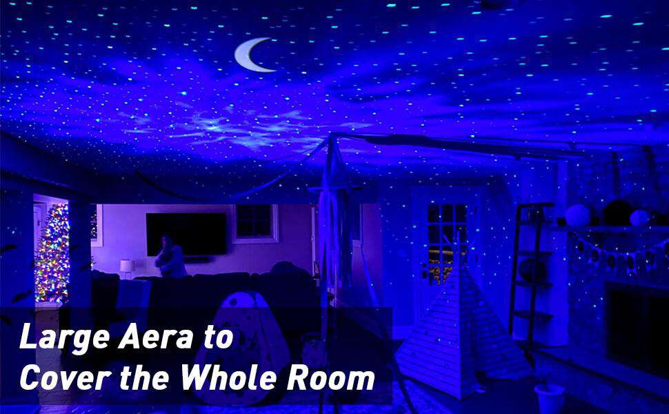 Laser Star Projector Light Galaxy Ceilings Sky For Bedroom ...