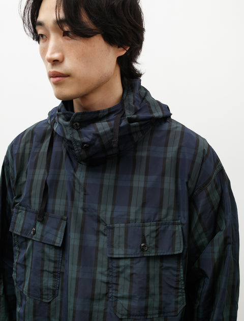 Engineered Garments Cagoule Shirt Blackwatch Crushed Taffeta – Neighbour