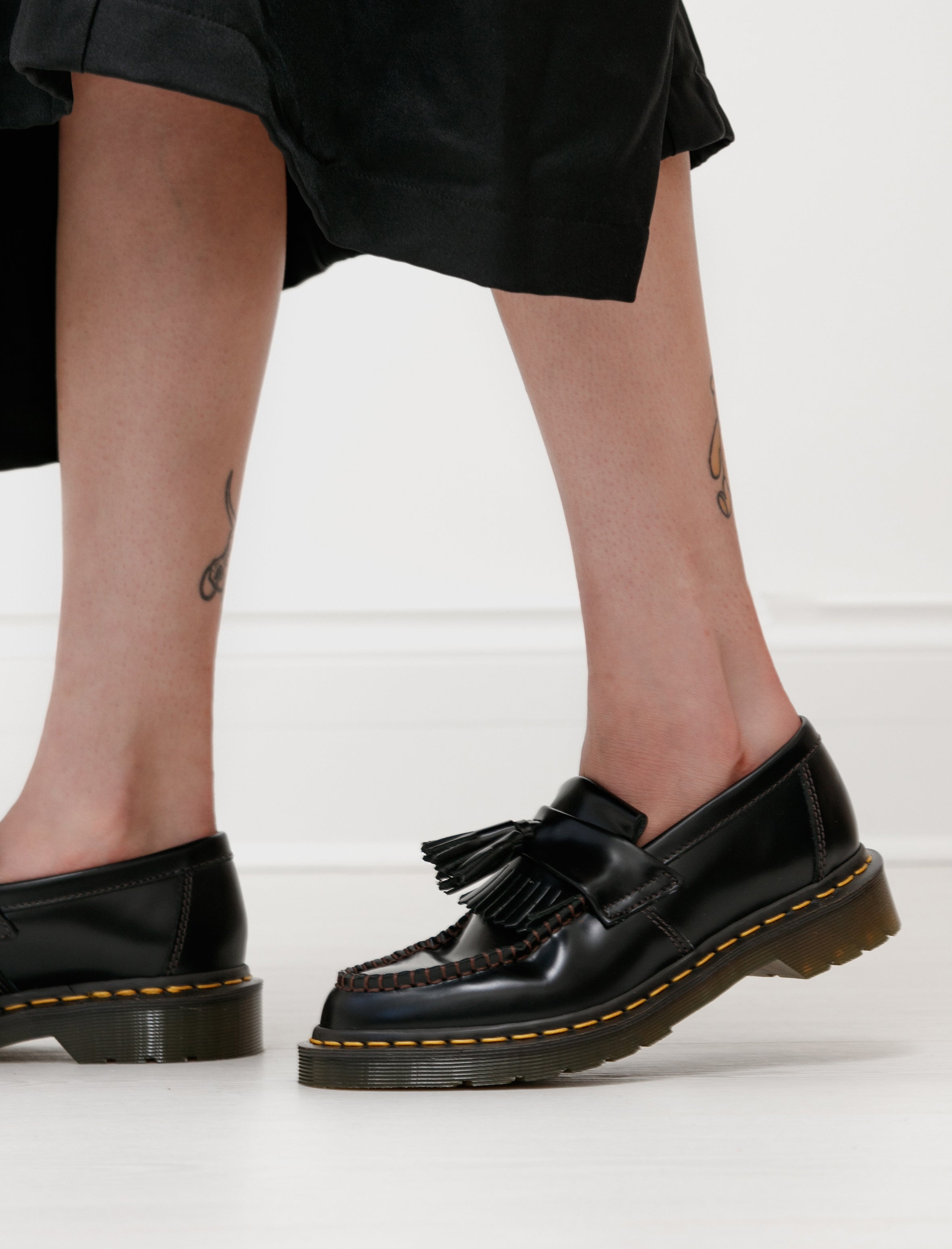 Dr. Martens Adrian Tassel Loafers Black 