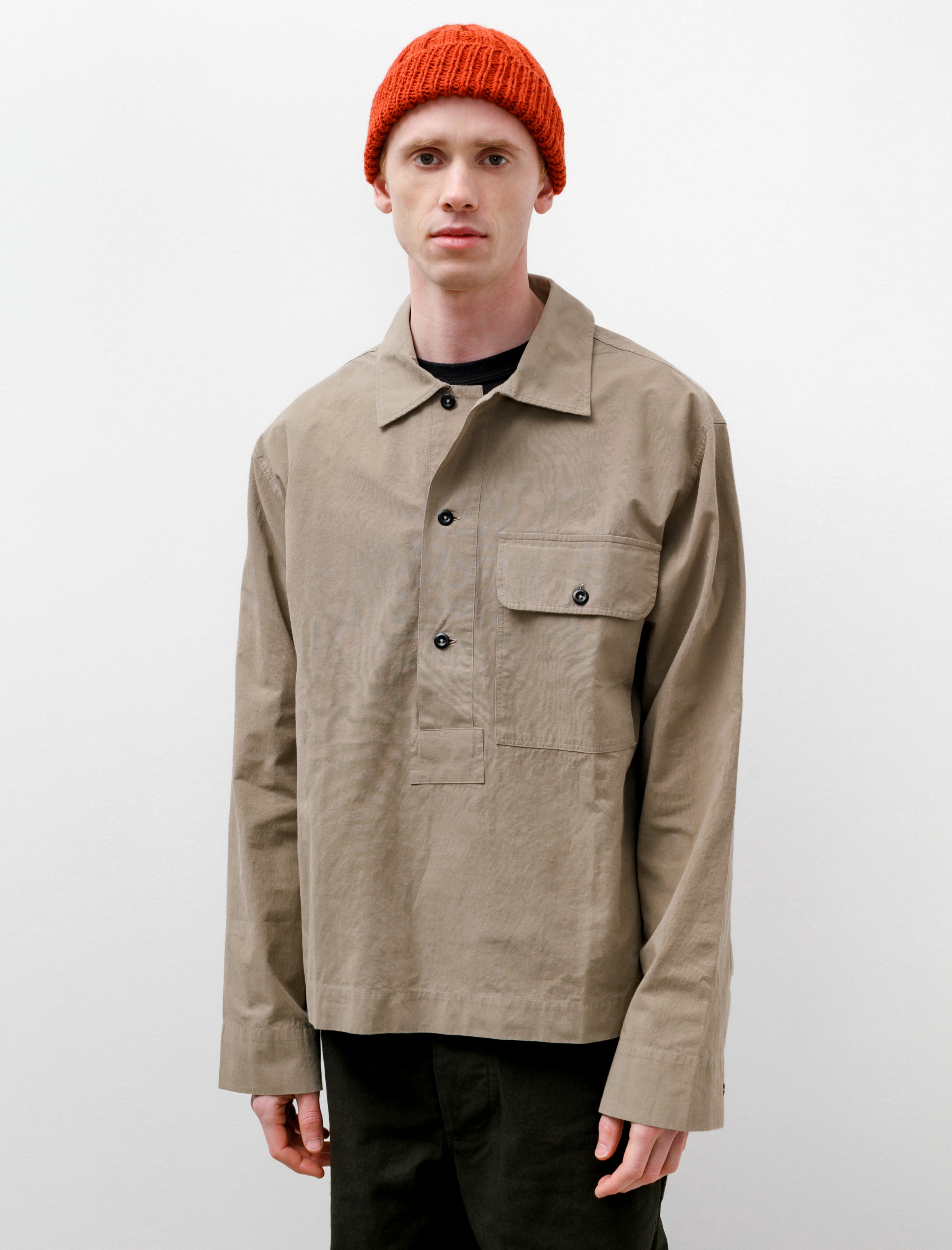 MHL Pull On Utility Shirt Uneven Cotton Mouse