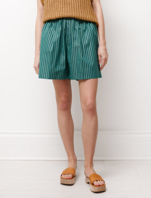 Maxi Boxer Green Stripes