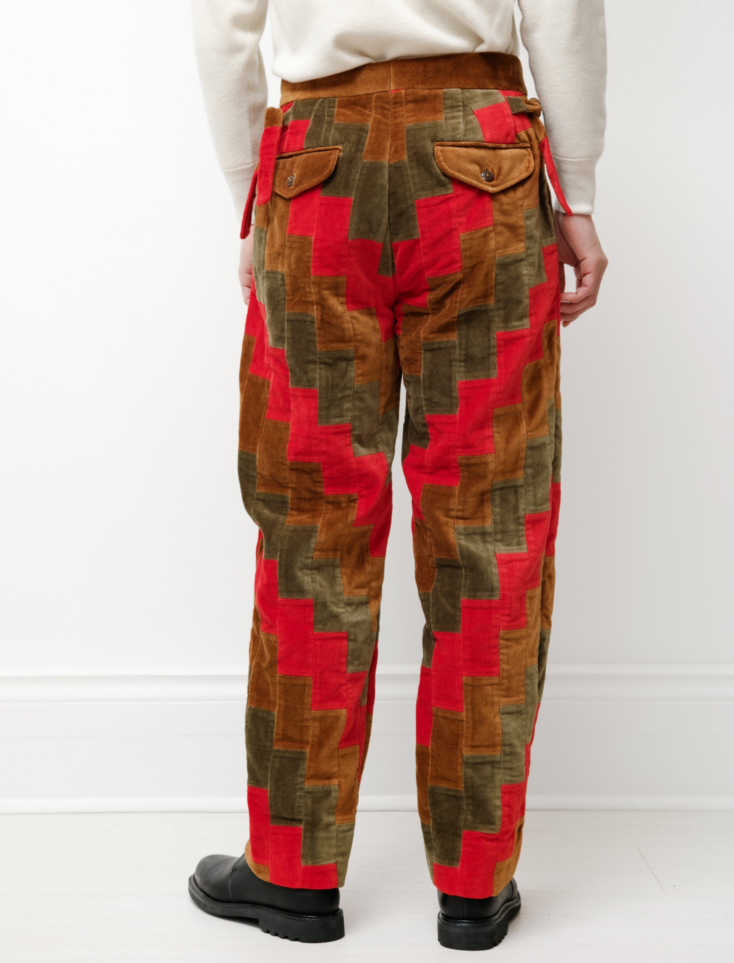 Hunting Brick Quilt Trousers