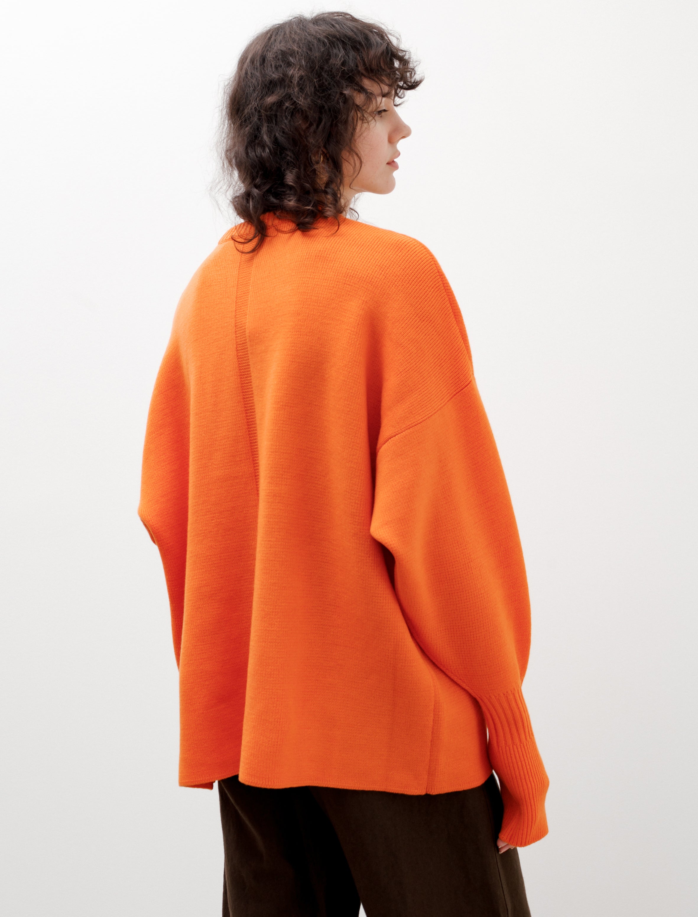 Wool Milan Top 1 Orange