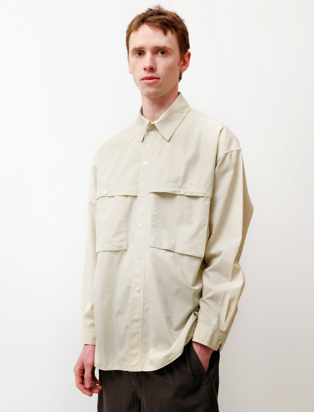 Lemaire Storm Flap Shirt Freestone – Neighbour