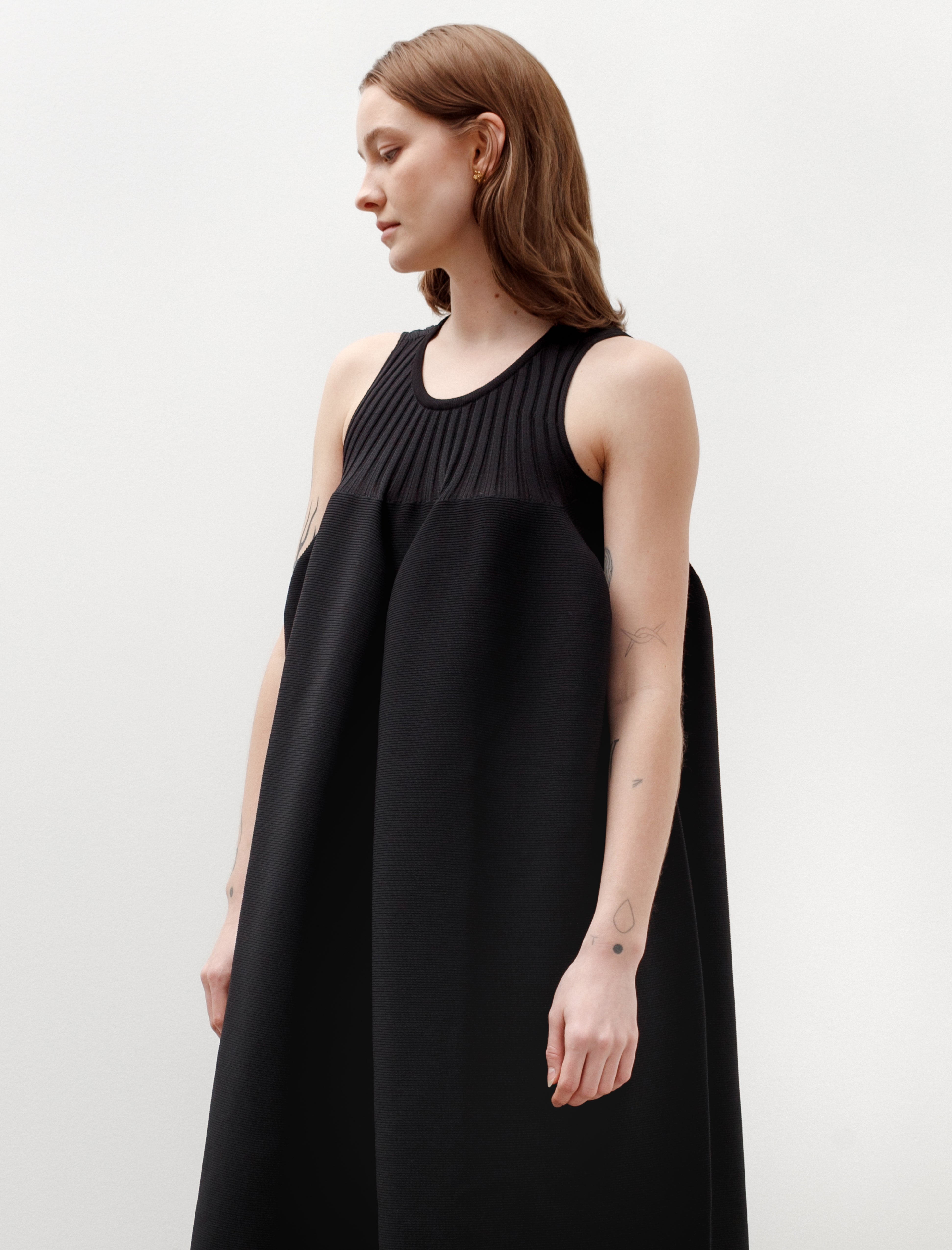 新品登場 CFCL POTTERY POTTERY DRESS 3 DRESS - BLACK lp.tov.tv