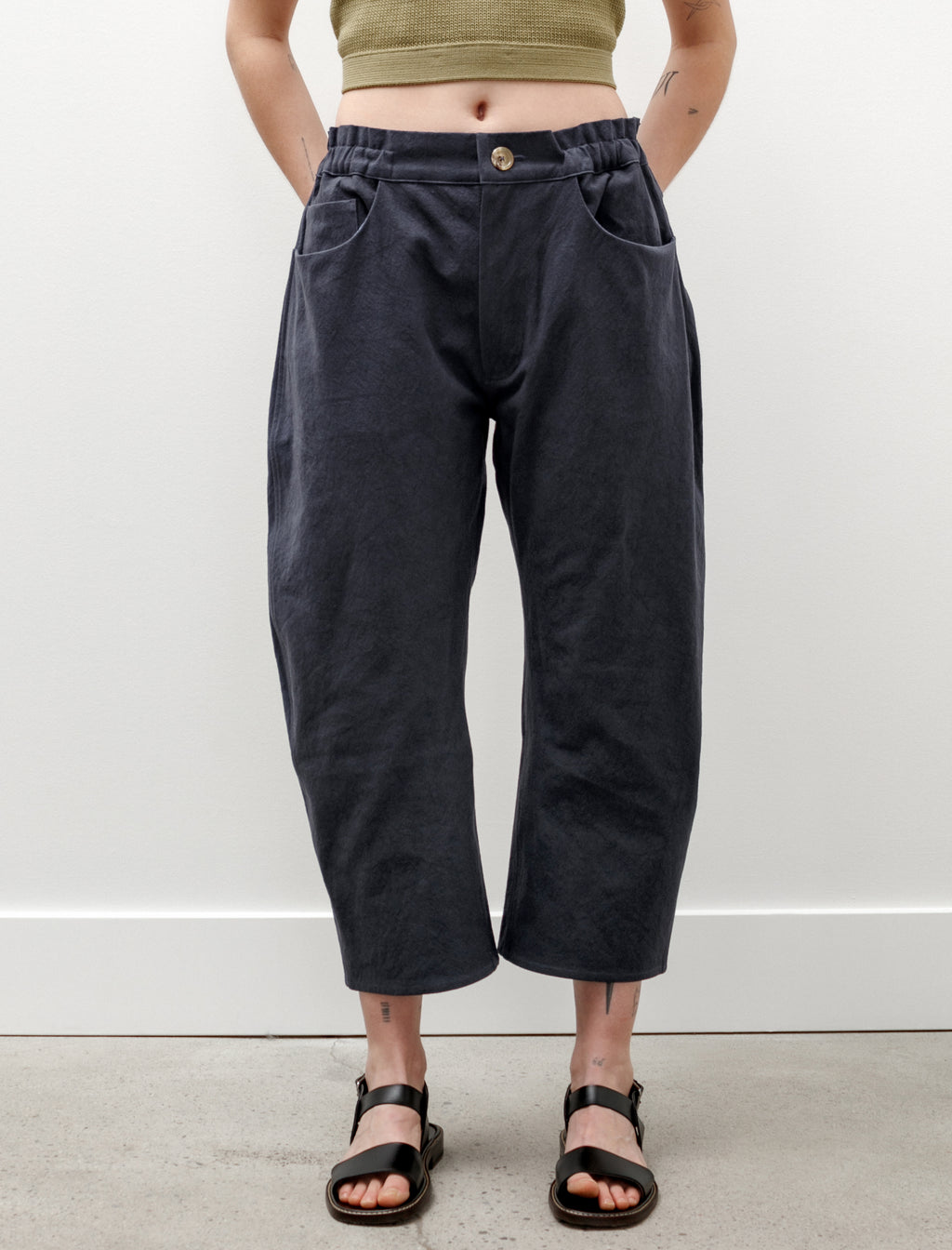 Eleph Circle Pants Navy – Neighbour