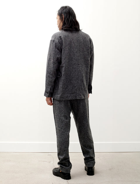 Andover Pant Wool Herringbone Grey