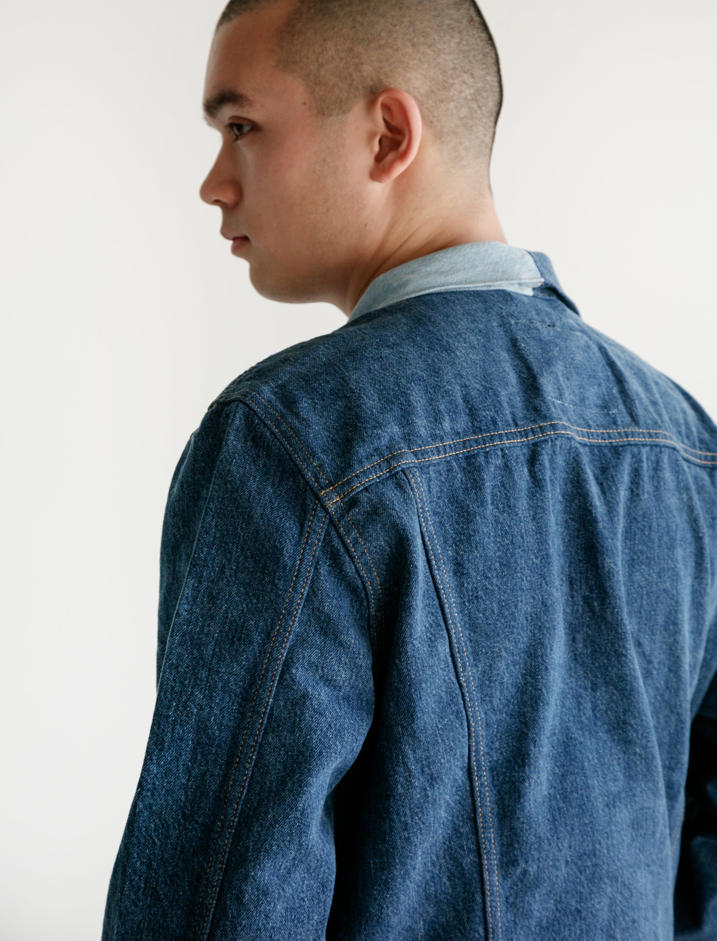 Gosha Rubchinskiy Levi's Patchwork Jacket Navy – Neighbour