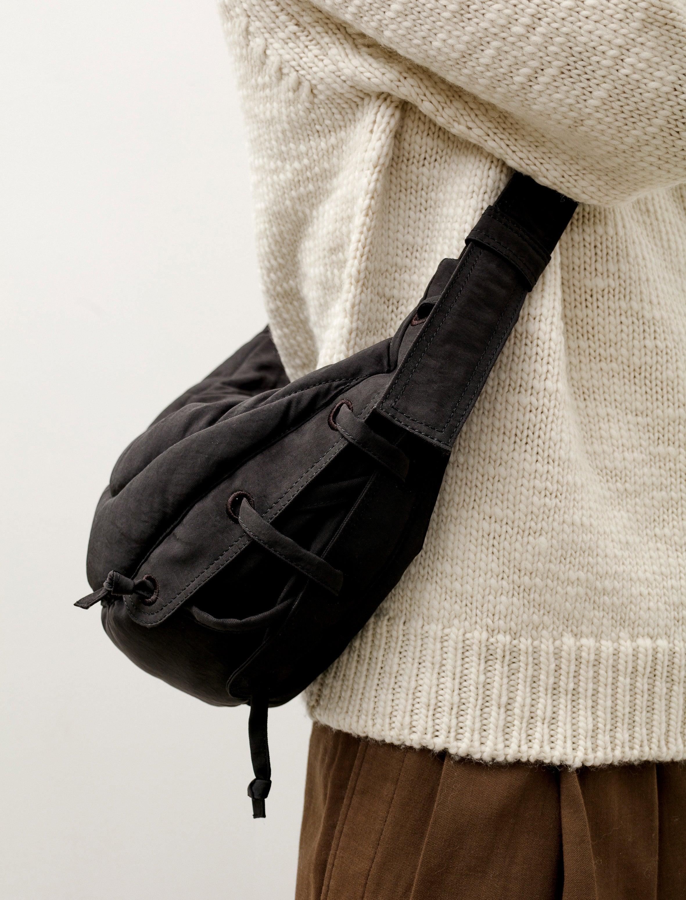 lemaire soft crossbody bag soft game bag - ショルダーバッグ